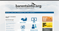 Desktop Screenshot of barentsinfo.org